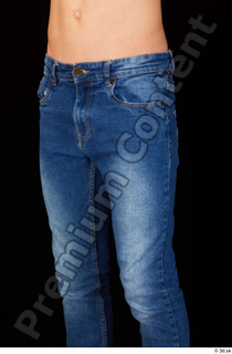 Matthew blue jeans casual dressed thigh 0002.jpg